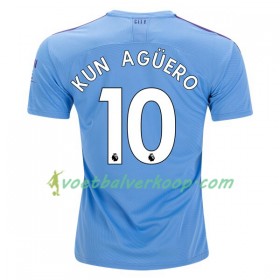 Manchester City Kun Aguero 10 Thuisshirt 2019/2020